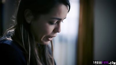 virgin teenager babe Alina Lopez made a confession to a naughty bishop and completed up tearing up with him.