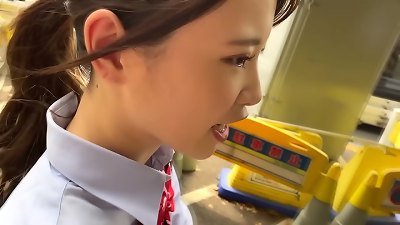 Honor schoolgirl slender JK 18 years old.Sex without rubber with senior pinch on the way home from club activities. It senses too horny and prays for cumshot. japanese amateur 18yo porn.
