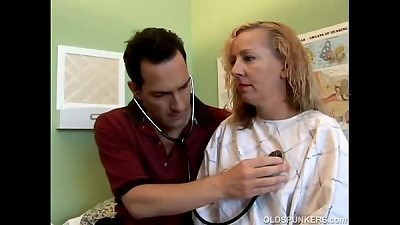 insatiable milf patient nails the doctor