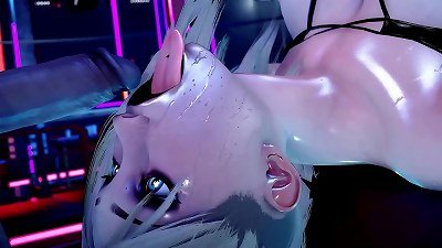 Gwen gets humped at the club