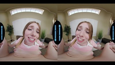 You finally pulverize Your Stepsister's super-cute & busty BFF - Lucy Foxx - LethalHardcoreVR